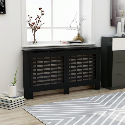 Radiatorombouw 52X9X8,5 Cm Mdf 1 152 x 19 x 81.5 cm Zwart