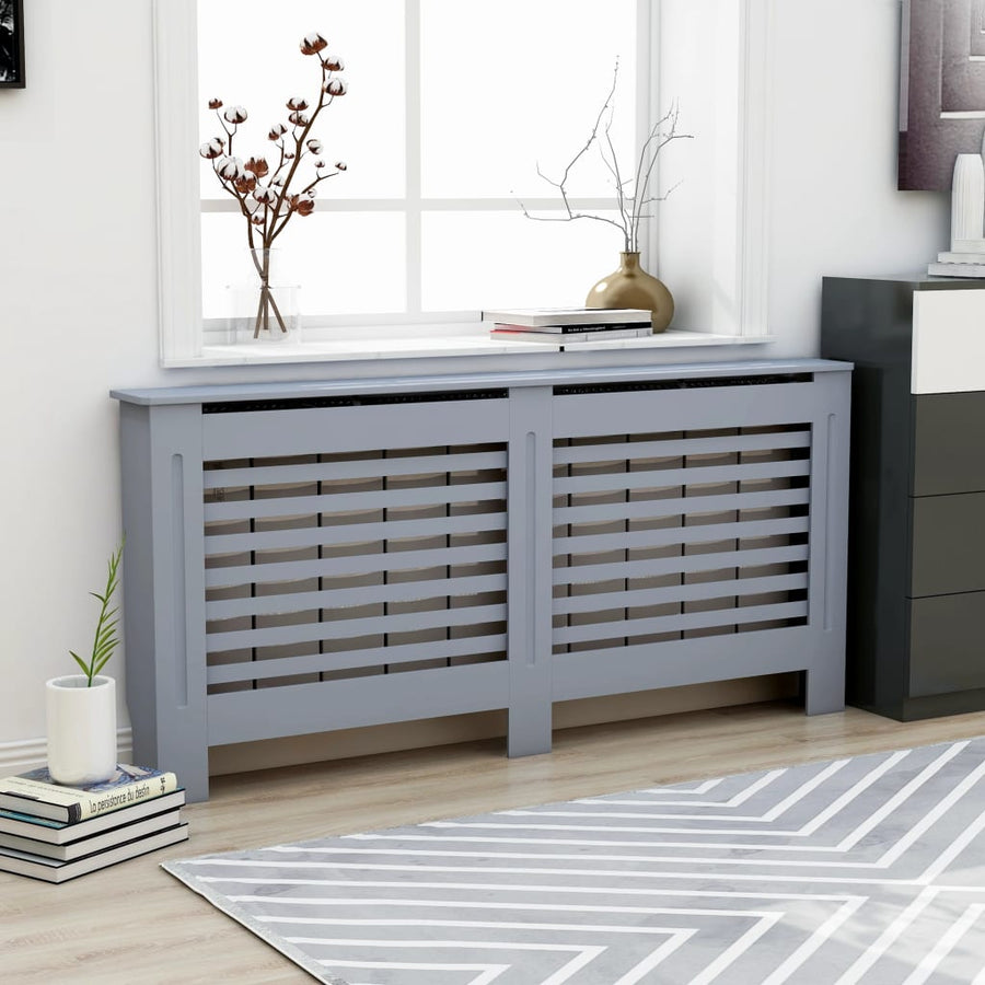 Radiatorombouw 72X9X8,5 Cm Mdf 1 172 x 19 x 81.5 cm Antraciet