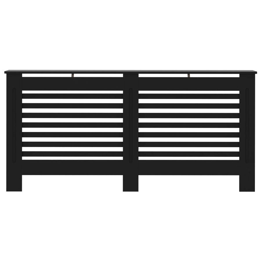 Radiatorombouw 72X9X8,5 Cm Mdf 1 172 x 19 x 81.5 cm Zwart