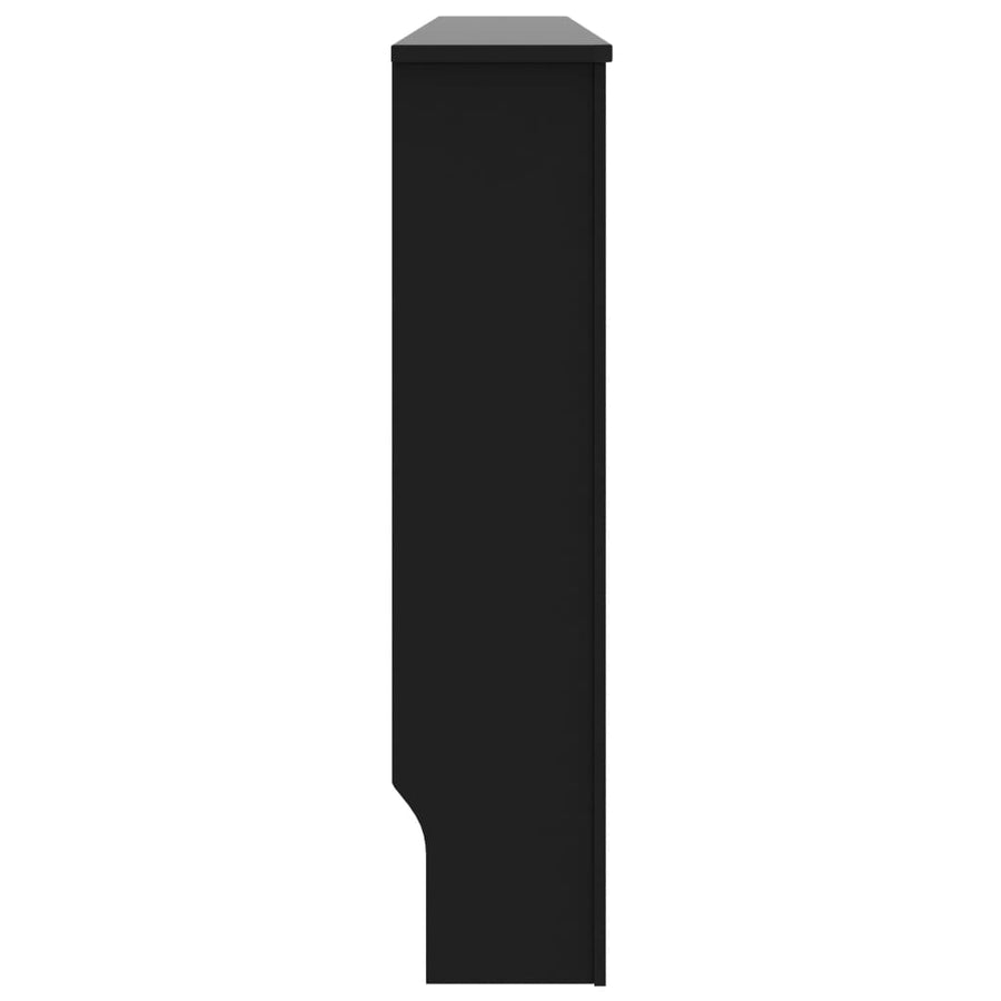 Radiatorombouw 72X9X8,5 Cm Mdf 1 172 x 19 x 81.5 cm Zwart