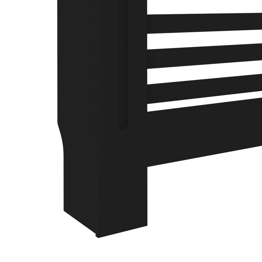 Radiatorombouw 72X9X8,5 Cm Mdf 1 172 x 19 x 81.5 cm Zwart