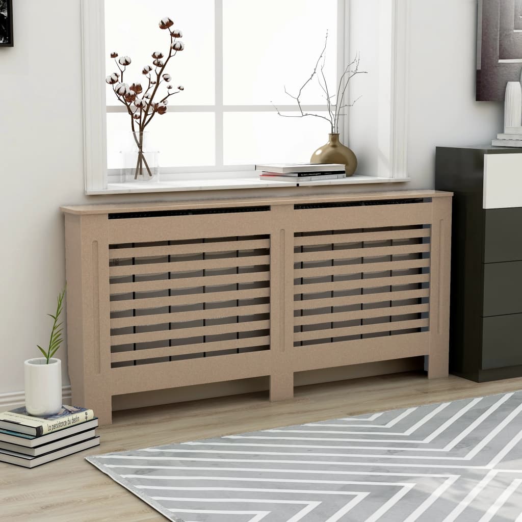 Radiatorombouw 72X9X8,5 Cm Mdf 1 172 x 19 x 81.5 cm Bruin