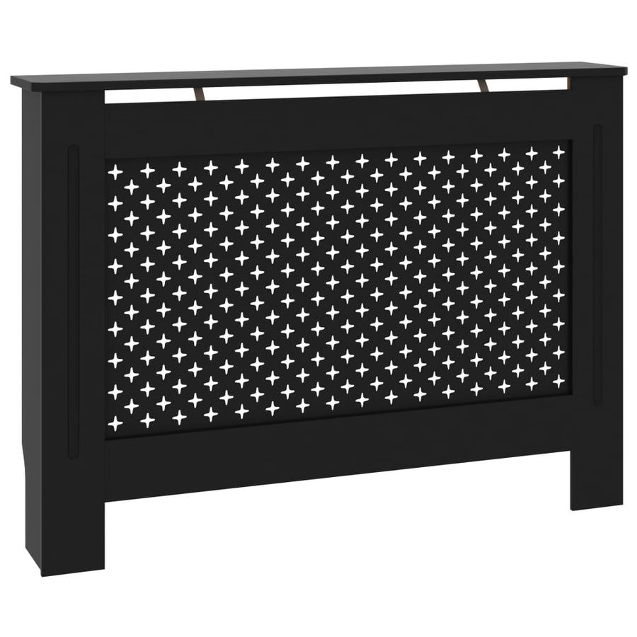 Radiatorombouw 2X9X8,5 Cm Mdf 1 112 x 19 x 81.5 cm Zwart