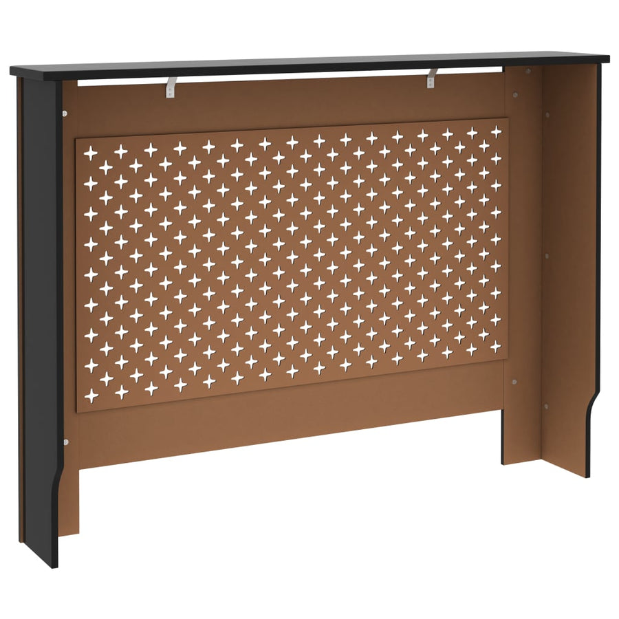 Radiatorombouw 2X9X8,5 Cm Mdf 1 112 x 19 x 81.5 cm Zwart