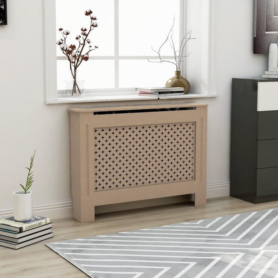 Radiatorombouw 2X9X8,5 Cm Mdf 1 112 x 19 x 81.5 cm Bruin