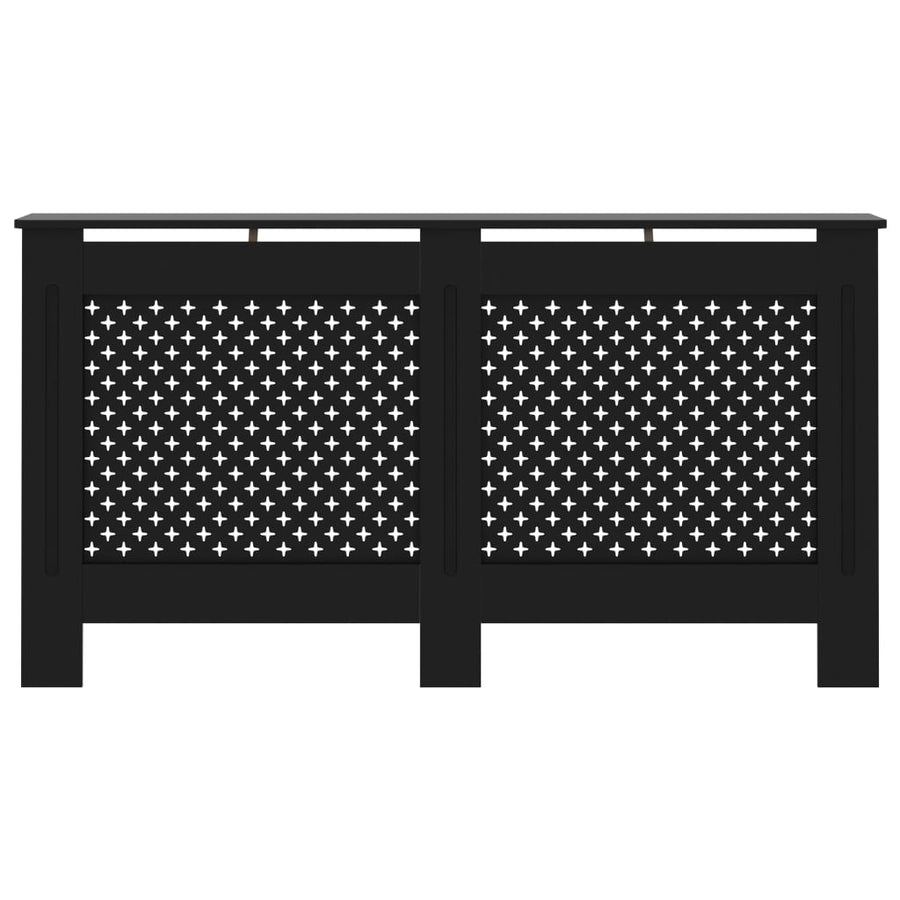 Radiatorombouw 52X9X8,5 Cm Mdf 1 152 x 19 x 81.5 cm Zwart