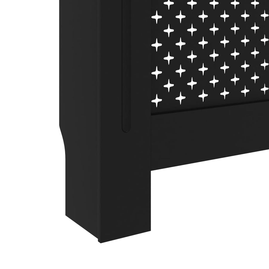 Radiatorombouw 52X9X8,5 Cm Mdf 1 152 x 19 x 81.5 cm Zwart