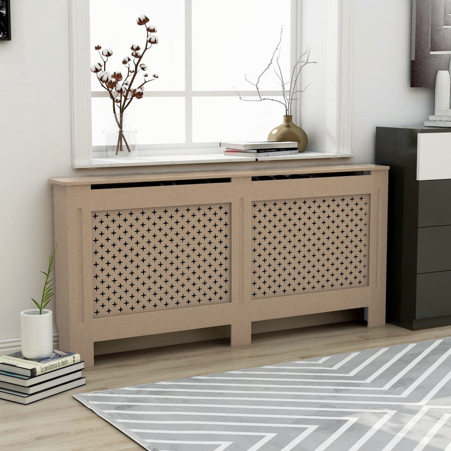 Radiatorombouw 72X9X8,5 Cm Mdf 1 172 x 19 x 81.5 cm Bruin