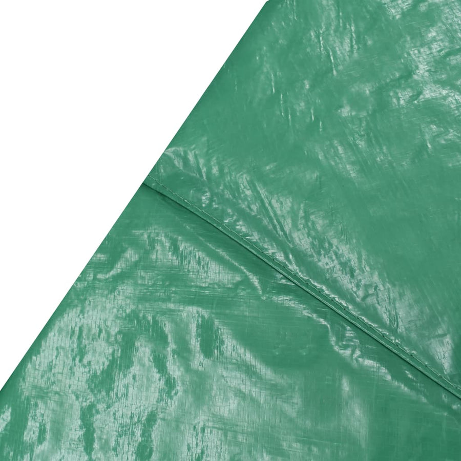 Veiligheidsmat Voor 3,05 M Ronde Trampoline Pe Groen 10 feet/3.05 m