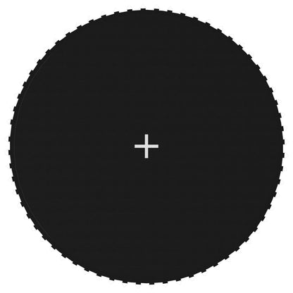 Springmat Voor 12 Feet/3,66 M Ronde Trampoline Stof Zwart 3.66 m