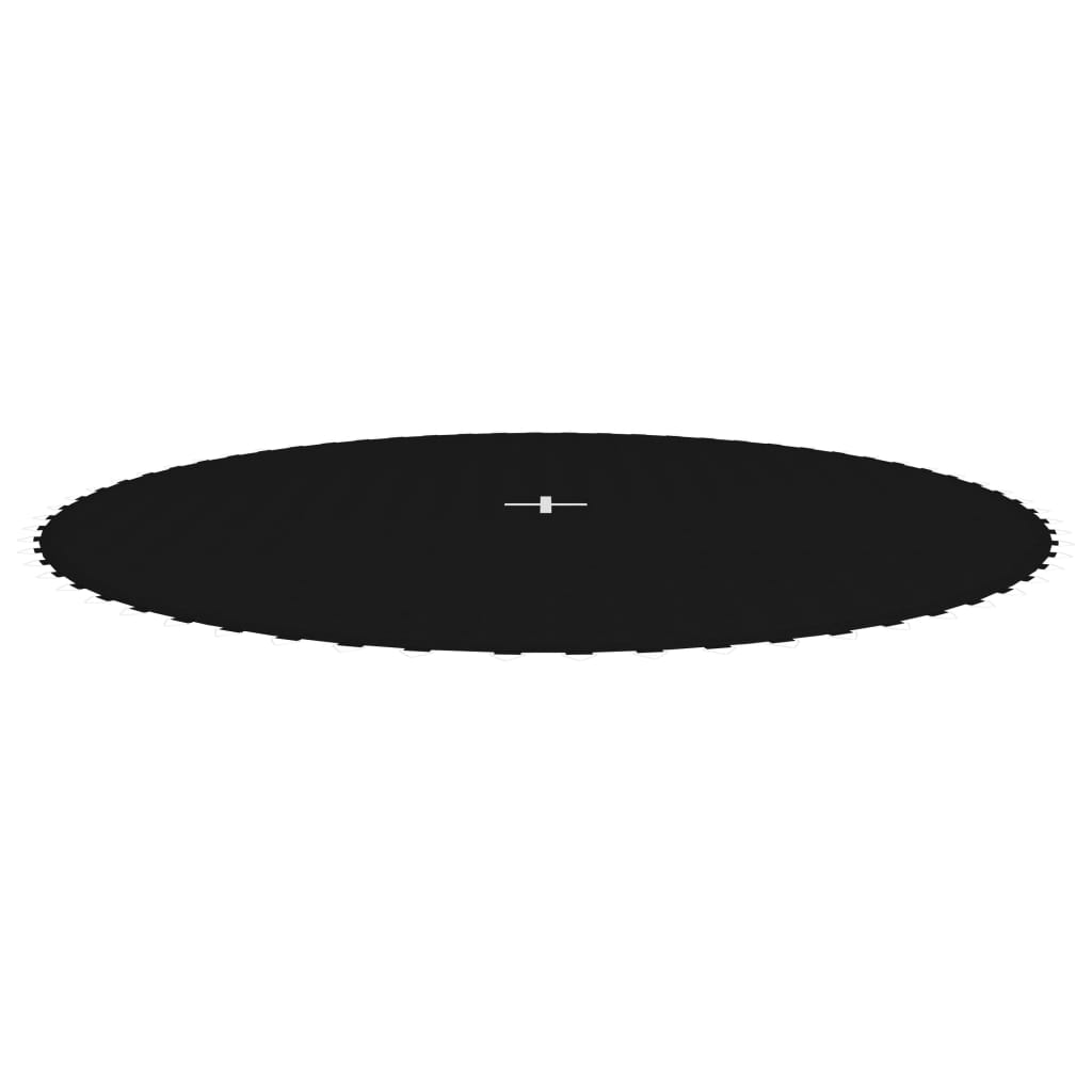 Springmat Voor 12 Feet/3,66 M Ronde Trampoline Stof Zwart 3.66 m