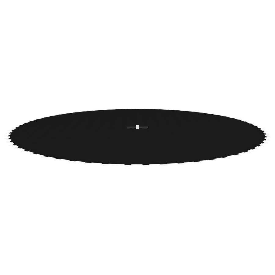 Springmat Voor 12 Feet/3,66 M Ronde Trampoline Stof Zwart 3.66 m