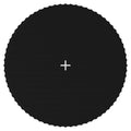 Springmat Voor 13 Feet/3,96 M Ronde Trampoline Stof Zwart 3.96 m