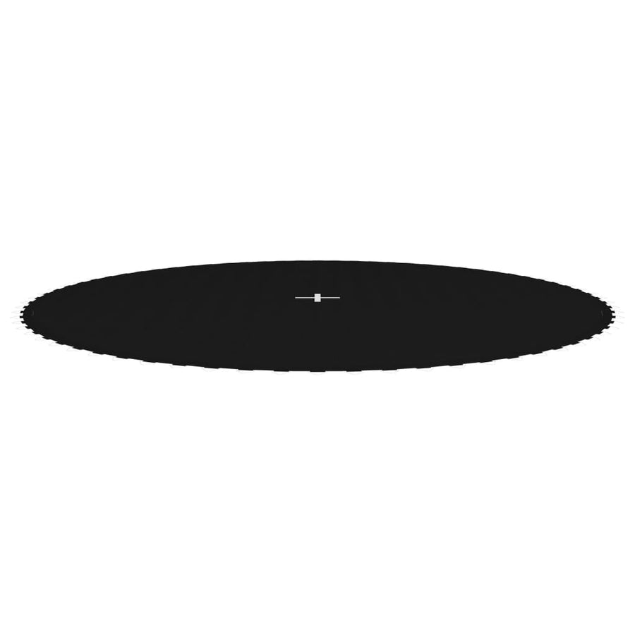 Springmat Voor 13 Feet/3,96 M Ronde Trampoline Stof Zwart 3.96 m