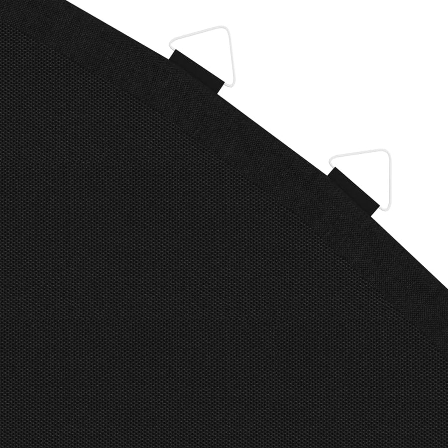 Springmat Voor 13 Feet/3,96 M Ronde Trampoline Stof Zwart 3.96 m