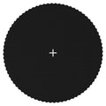 Springmat voor 14 feet/4,27 m ronde trampoline stof zwart