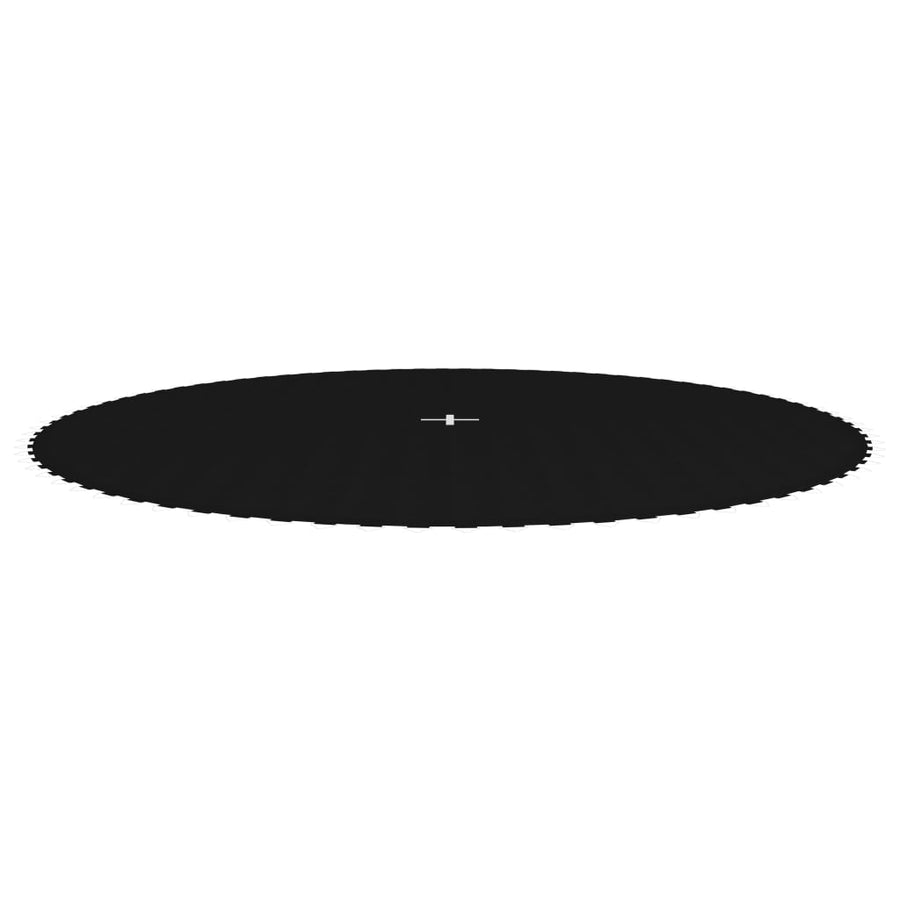 Springmat Voor 14 Feet/4,27 M Ronde Trampoline Stof Zwart 4.27 m