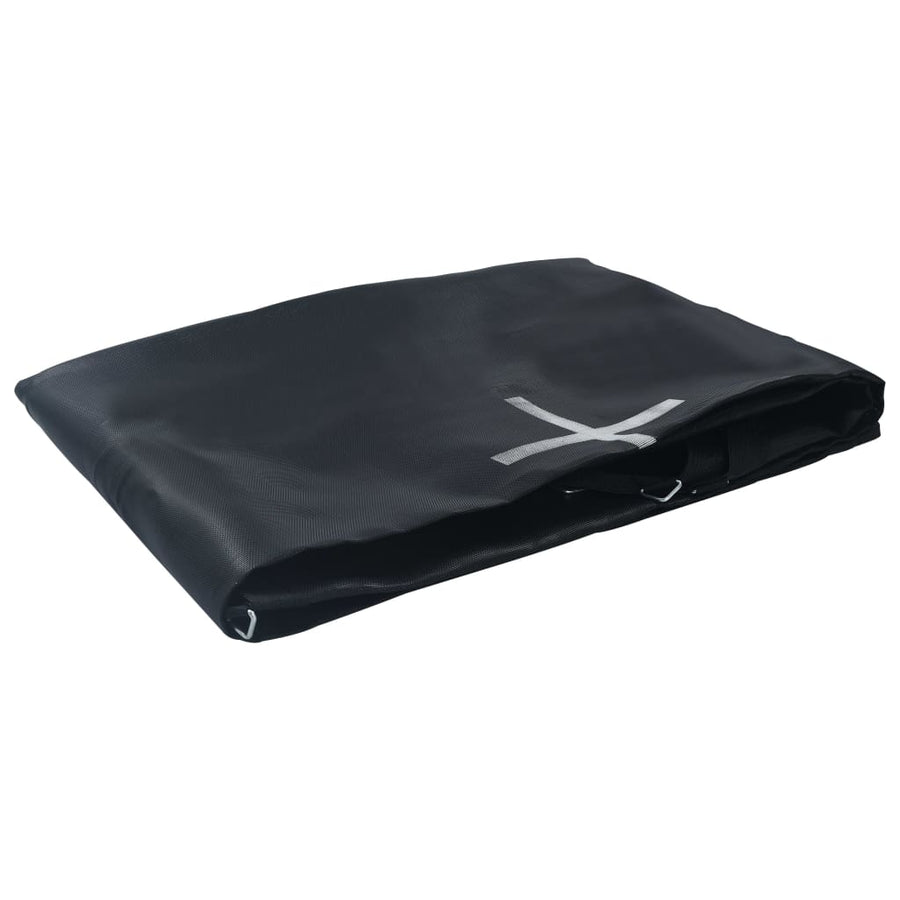Springmat Voor 14 Feet/4,27 M Ronde Trampoline Stof Zwart 4.27 m