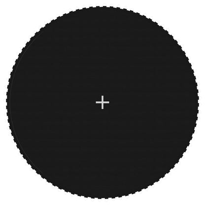 Springmat Voor 15 Feet/4,57 M Ronde Trampoline Stof Zwart 4.57 m