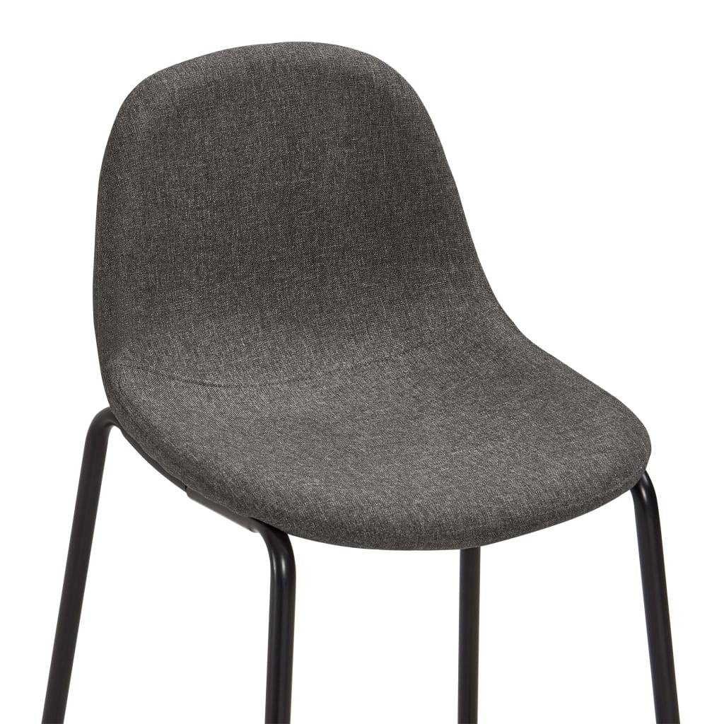 -Delige Barset Stof 3 Donkergrijs