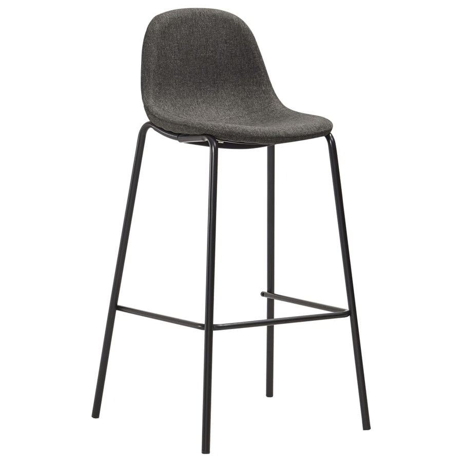 -Delige Barset Stof 3 Donkergrijs