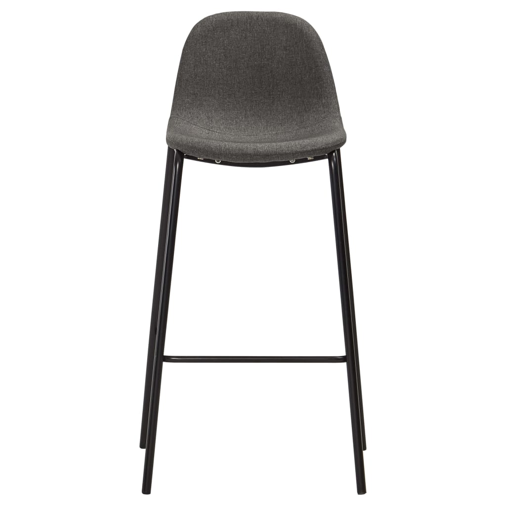 -Delige Barset Stof 3 Donkergrijs