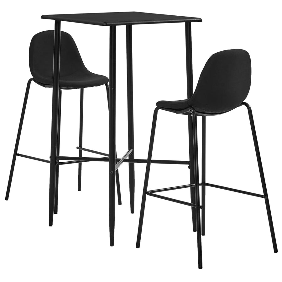 Barset Stof 3 Zwart