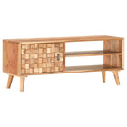TV cabinet 100x30x40 cm solid acacia wood