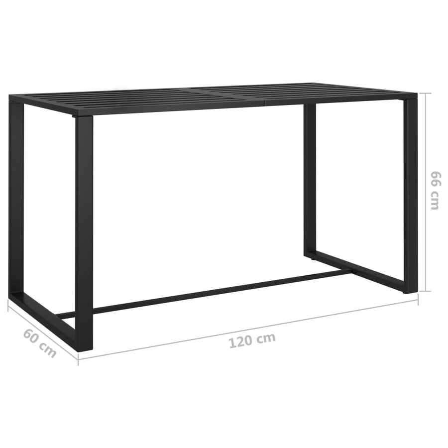 6-Delige Loungeset Met Kussens Aluminium Antraciet 1