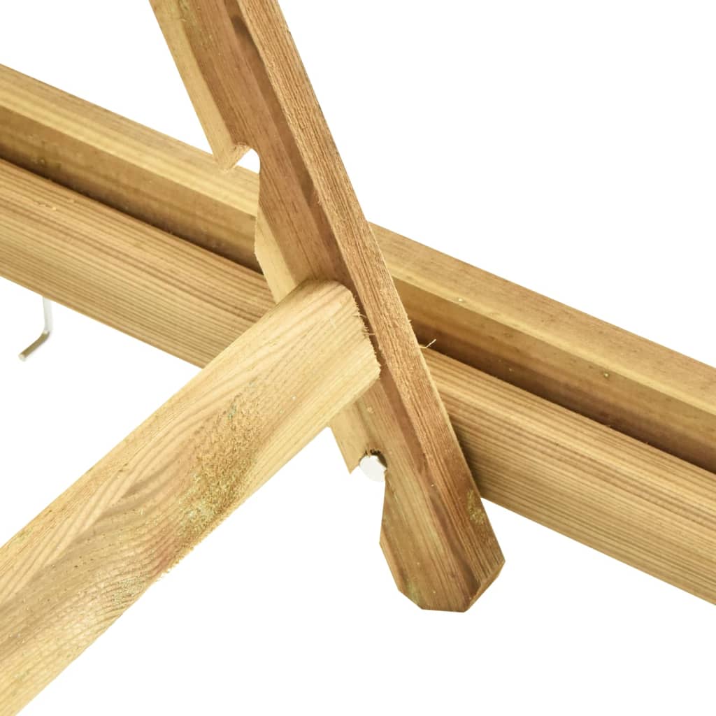Ligbed Geïmpregneerd Grenenhout Zonder tafel