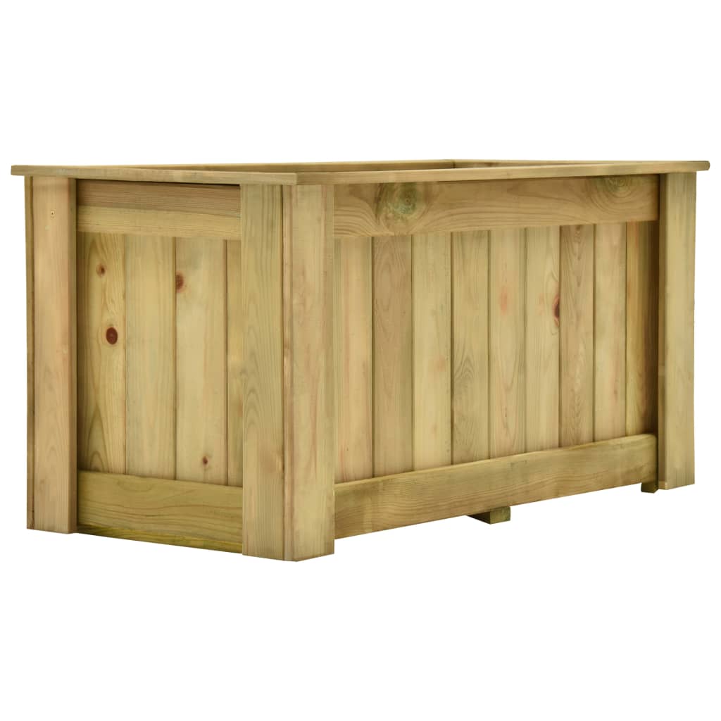 Plantenbak Verhoogd Geïmpregneerd Grenenhout 100 x 50 x 50 cm