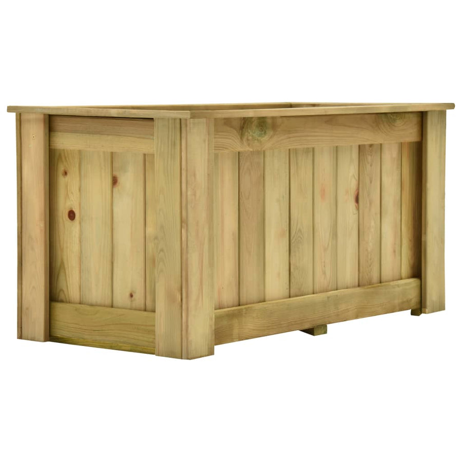 Plantenbak Verhoogd Geïmpregneerd Grenenhout 100 x 50 x 50 cm