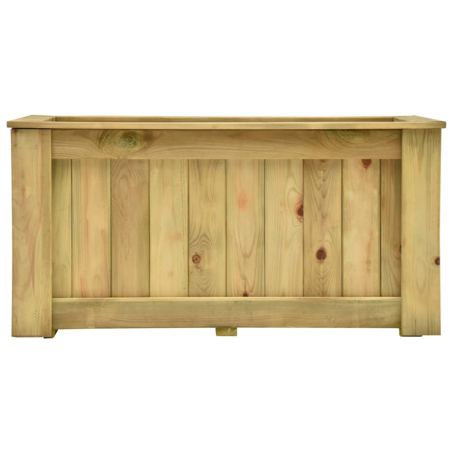 Plantenbak Verhoogd Geïmpregneerd Grenenhout 100 x 50 x 50 cm