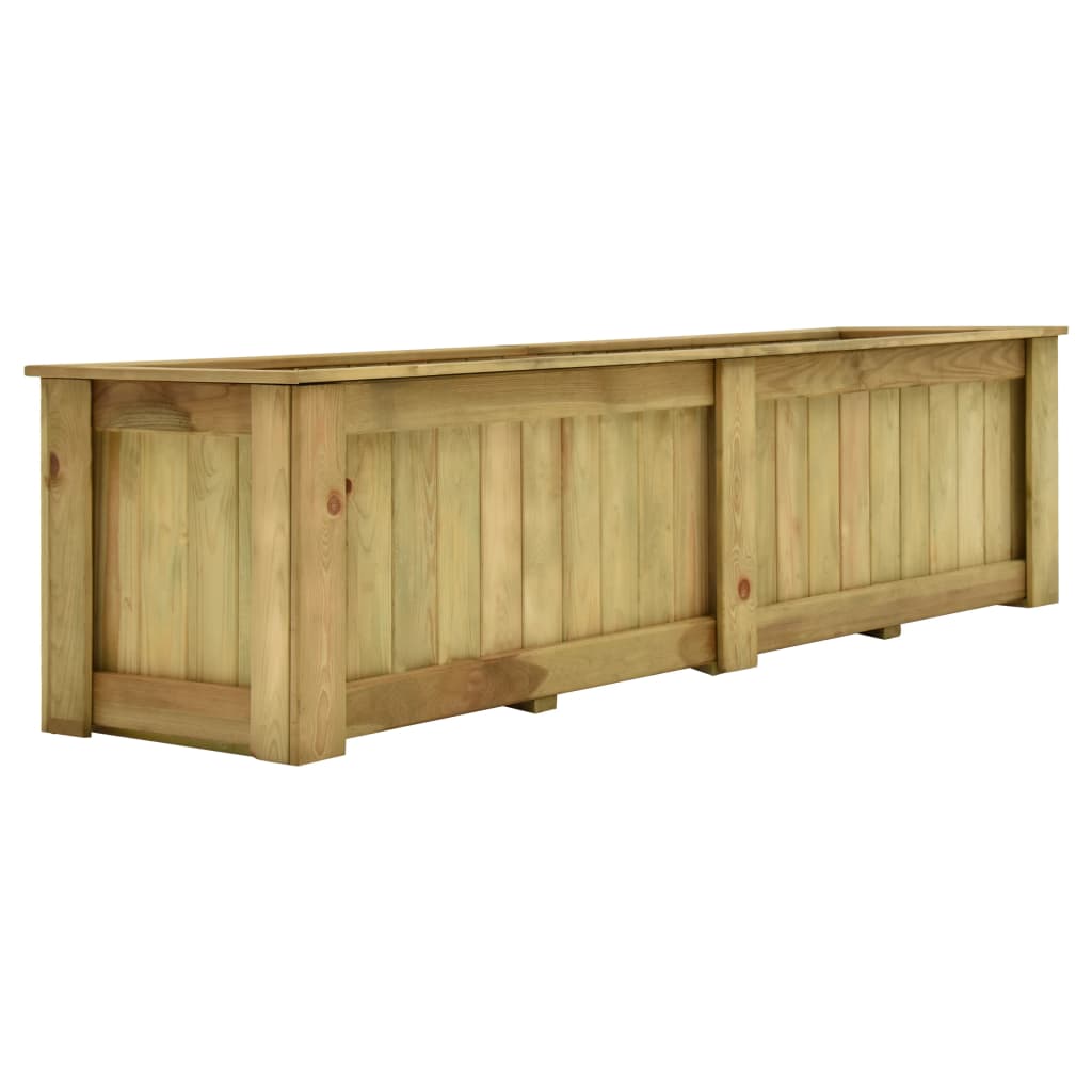 Plantenbak Verhoogd Geïmpregneerd Grenenhout 196 x 50 x 50 cm