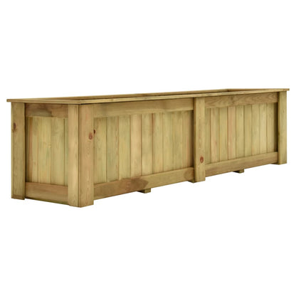 Plantenbak Verhoogd Geïmpregneerd Grenenhout 196 x 50 x 50 cm