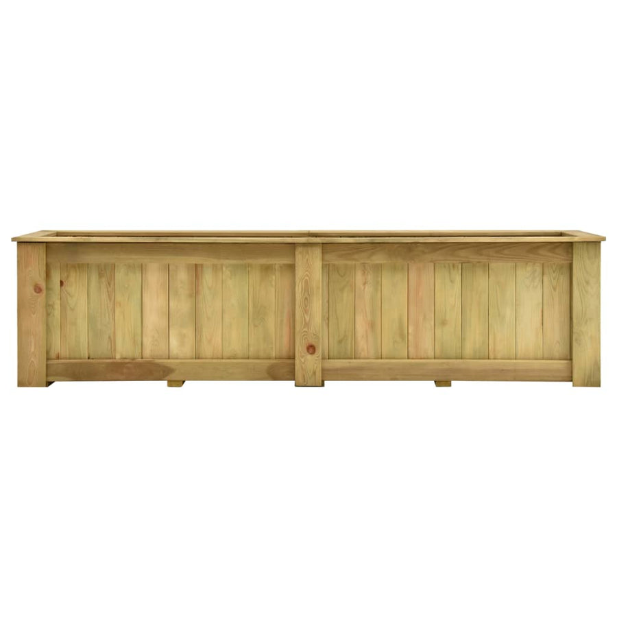 Plantenbak Verhoogd Geïmpregneerd Grenenhout 196 x 50 x 50 cm