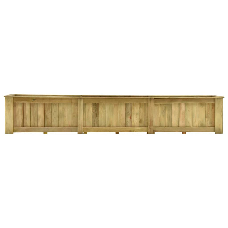 Plantenbak Verhoogd Geïmpregneerd Grenenhout 291 x 50 x 50 cm