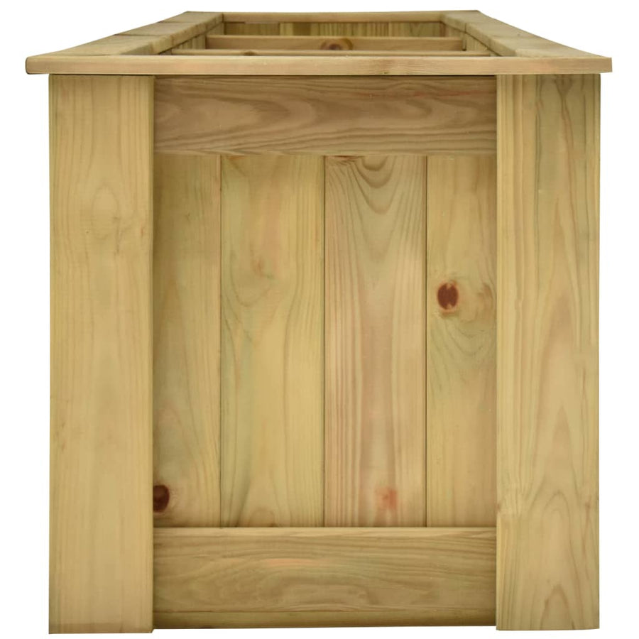 Plantenbak Verhoogd Geïmpregneerd Grenenhout 291 x 50 x 50 cm
