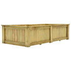 Raised planter 196x100x50 cm impregnated pine
