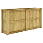 Raised planter 196x50x100 cm impregnated pine