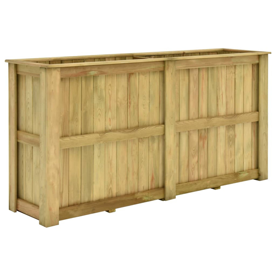 Plantenbak Verhoogd Geïmpregneerd Grenenhout 196 x 50 x 100 cm