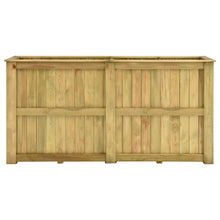 Plantenbak Verhoogd Geïmpregneerd Grenenhout 196 x 50 x 100 cm