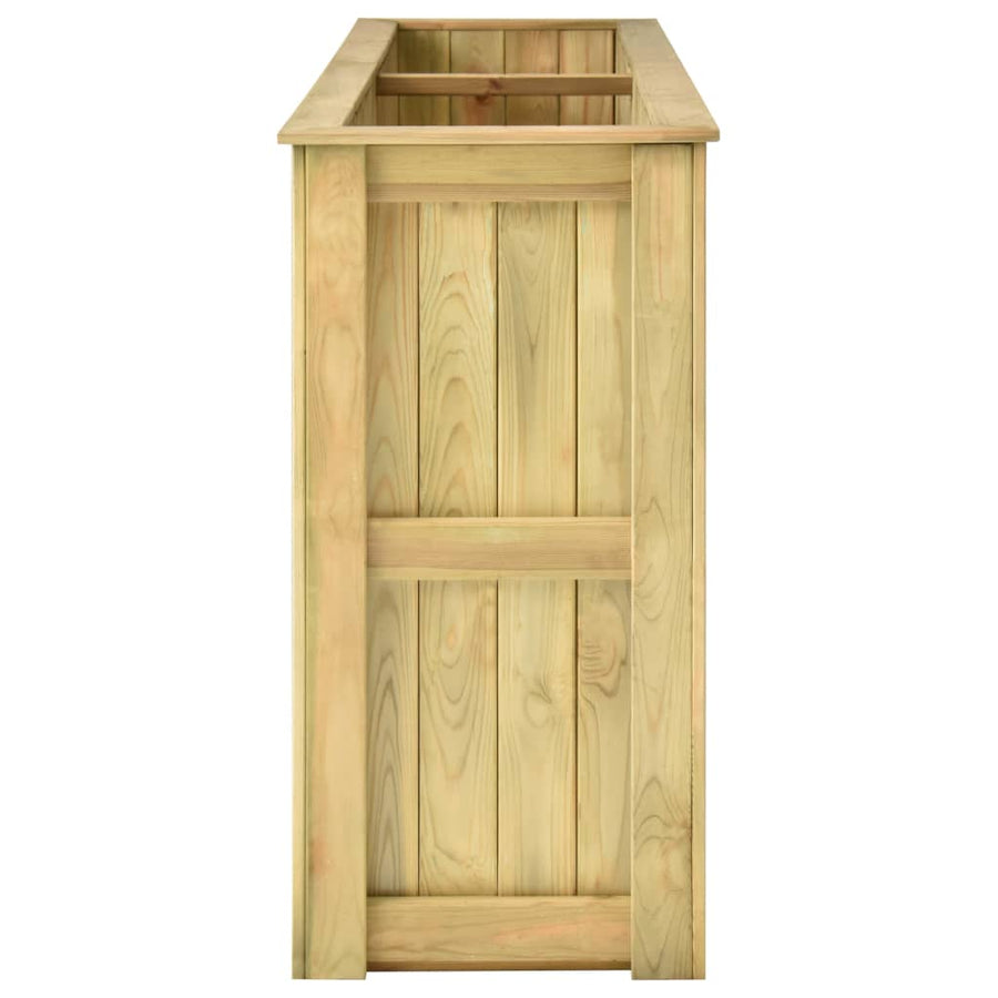 Plantenbak Verhoogd Geïmpregneerd Grenenhout 196 x 50 x 100 cm
