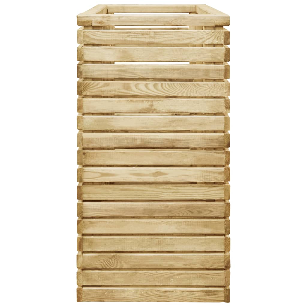 Plantenbak verhoogd 100x50x100 cm geïmpregneerd grenenhout