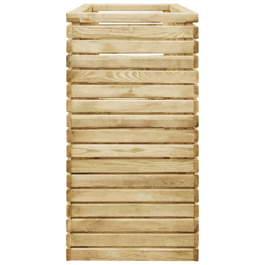 Plantenbak verhoogd 100x50x100 cm geïmpregneerd grenenhout