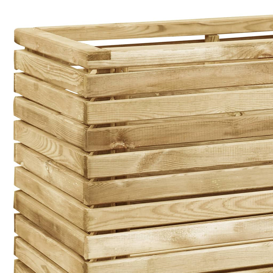 Plantenbak verhoogd 100x50x100 cm geïmpregneerd grenenhout