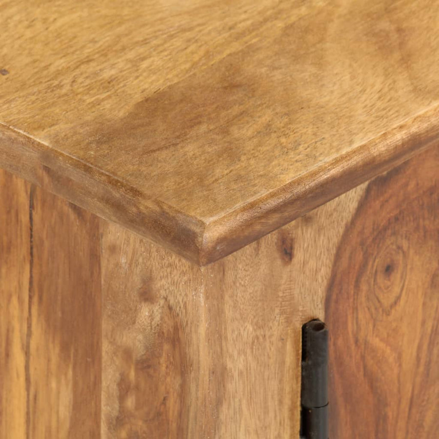 Tv-Meubel 115X30X42 Cm Massief Acaciahout