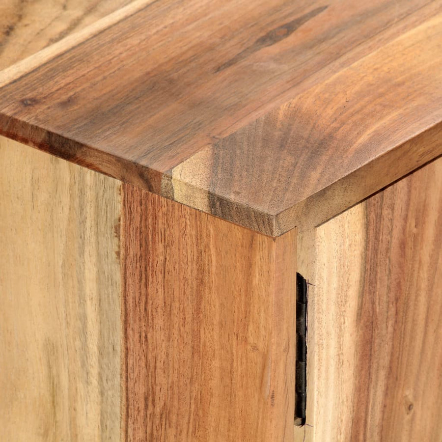 Tv-meubel 118x30x45 cm massief acaciahout
