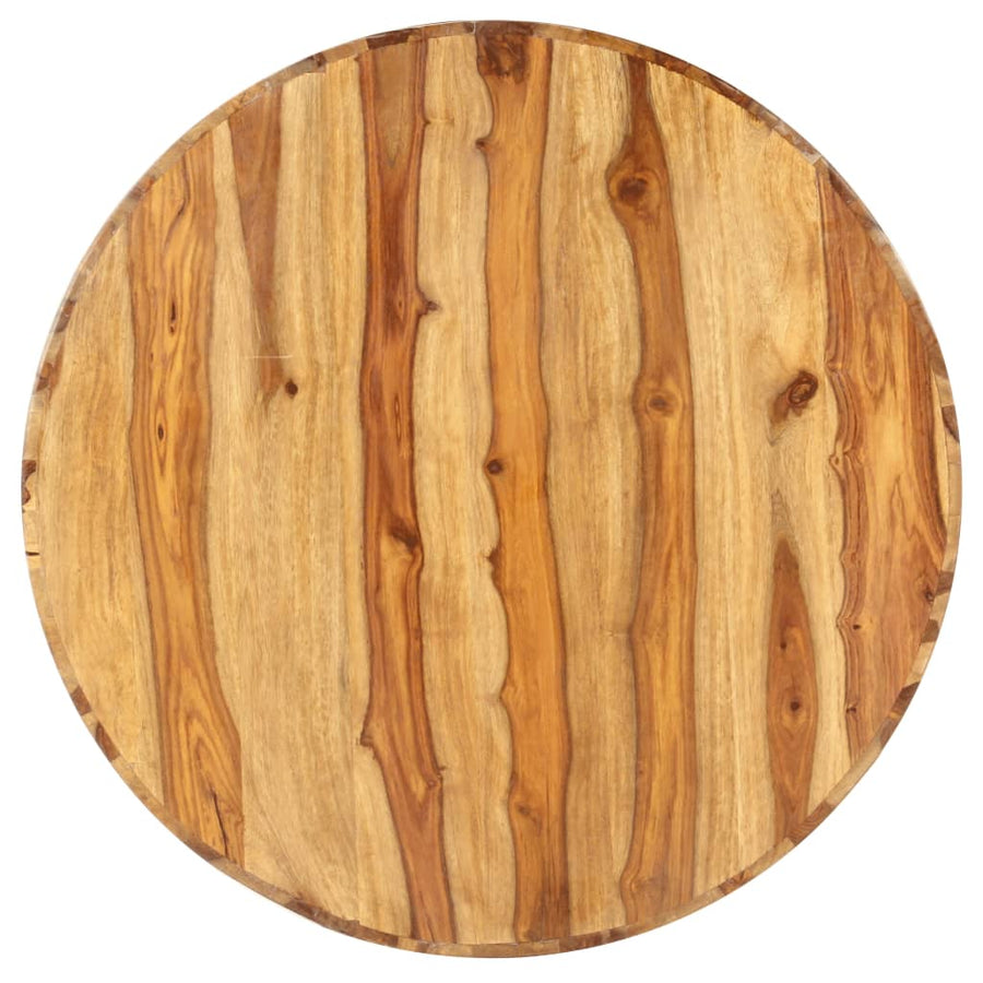 Salontafel rond 65x30 cm massief acaciahout