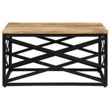 Salontafel 68X68X35 Cm massief mangohout